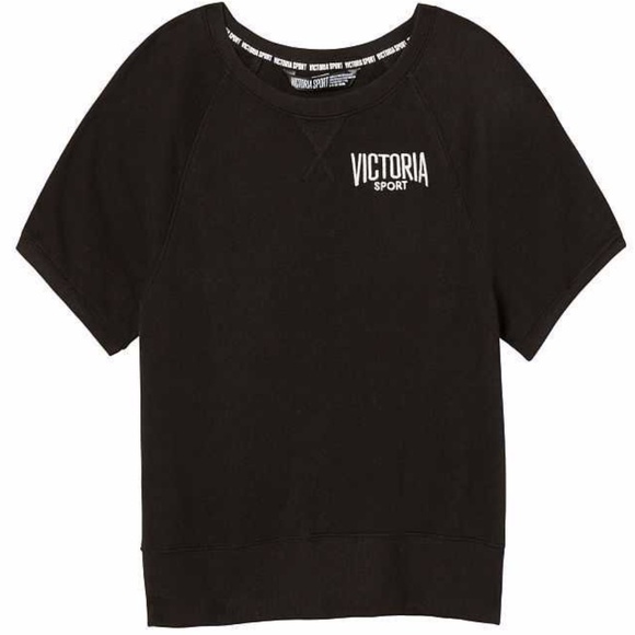 Victoria's Secret Tops - NWT Victoria Sport Crop Top Black Large